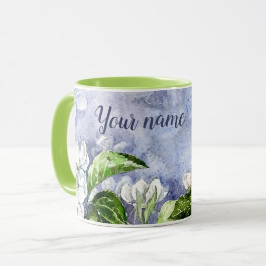 Apfelblüte Tasse (Vorderseite Links)