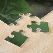 Apfelblüte und grüne Blätter Puzzle (Seite)