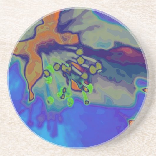 Apfelblüte Untersetzer (Vorne)