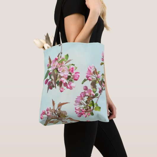 Apfelblüten 2 tasche (Von Nahem)