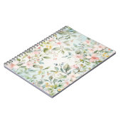 Apfelblüten Aquarelle Notizblock (Linke Seite)