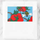 Apfelblüten-Aufkleber Rechteckiger Aufkleber (Tasche)