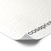 Apfelblüten der AI-Wandkunst im Vintagen Stil Poster (Ecke)