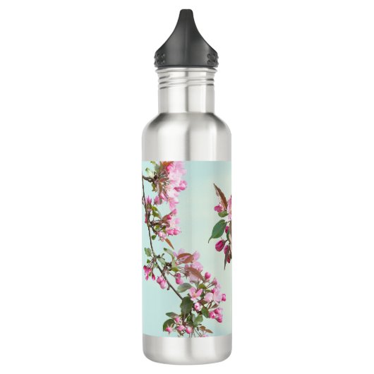 Apfelblüten Edelstahlflasche (Links)