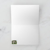 Apfelblüten Feiertagskarte (Innenseite)