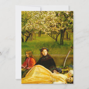 Apfelblüten Frühjahr Fine Art Einladung