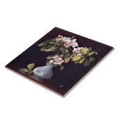 Apfelblüten in einer Vase Fliese (Seite)