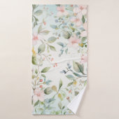 Apfelblüten inspiriert badehandtuch (Badehandtuch)