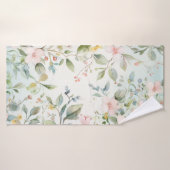 Apfelblüten inspiriert badehandtuch (Badehandtuch)