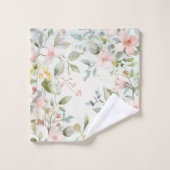 Apfelblüten inspiriert badhandtuch set (Waschlappen)