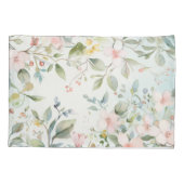 Apfelblüten inspiriert kissenbezug (Rückseite)