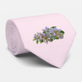 Apfelblüten Krawatte (Gerollt)