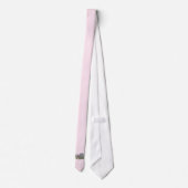 Apfelblüten Krawatte (Rückseite)