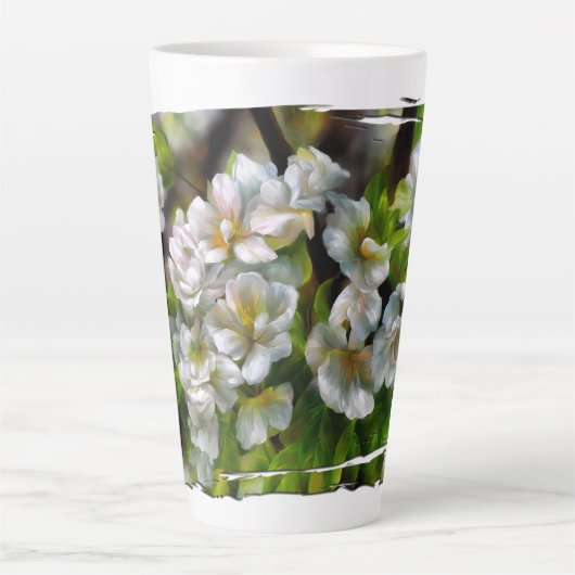 Apfelblüten Milchtasse (Vorderseite)