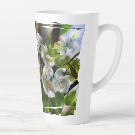 Apfelblüten Milchtasse (Rechts)