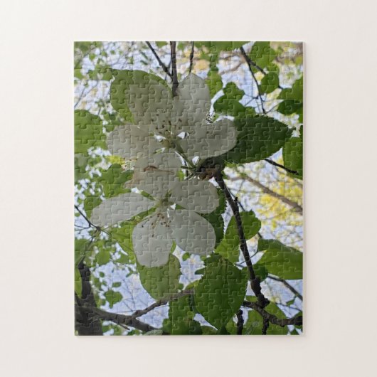 Apfelblüten Puzzle (Vertikal)