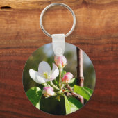 Apfelblüten Schlüsselanhänger (Vorderseite)