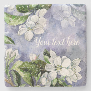 Apfelblüten-Steinuntersetzer Steinuntersetzer