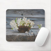 Apfelblüten-Stillleben – Original-Kunstwerk Mousepad (Mit Mouse)