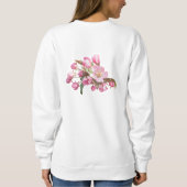 Apfelblüten Sweatshirt (Rückseite)