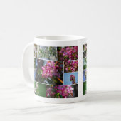 Apfelblüten und Honigbienen Kaffeetasse (Vorderseite Links)