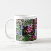 Apfelblüten und Honigbienen Kaffeetasse (Links)