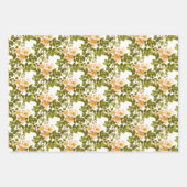 Apfelblüten und Rosehips Geschenkpapier Set (Vorderseite 3)