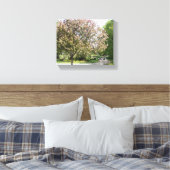 Apfelblütenbaum Leinwanddruck (Insitu (Schlafzimmer))