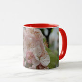 Apfelblütenfeder ist hier tasse (VorderseiteRechts)