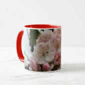 Apfelblütenfeder ist hier tasse (Vorderseite Links)