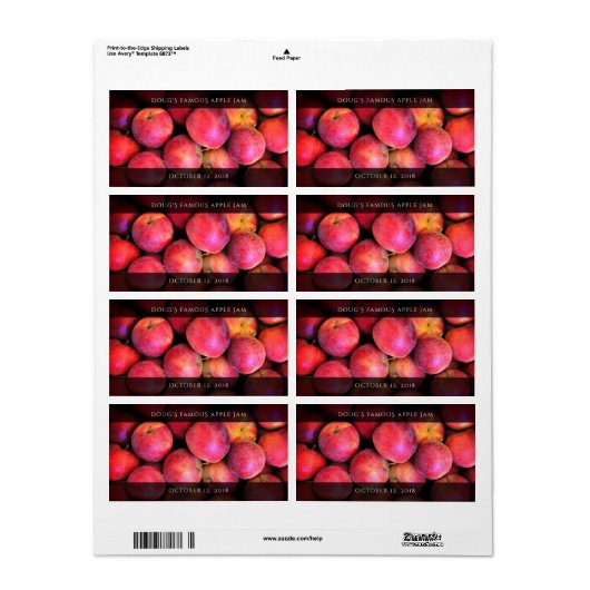 Apfelbutter / Apfelwein / Sauce / Marmelade (Vorne)