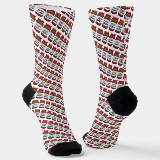 Apfelbutter Socken (Gewinkelt)