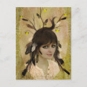 Äpfeldieb Postkarte (Vorderseite)