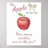 Apfeldusche - Stellen Sie sich vor, wie viele Bonb Poster (Vorne)