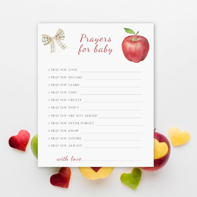 Apfelduschgebet für das Baby (Von Creator hochgeladen)