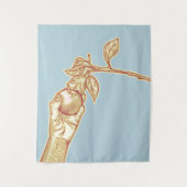 Apfelernte Wandteppich (Vorderseite)