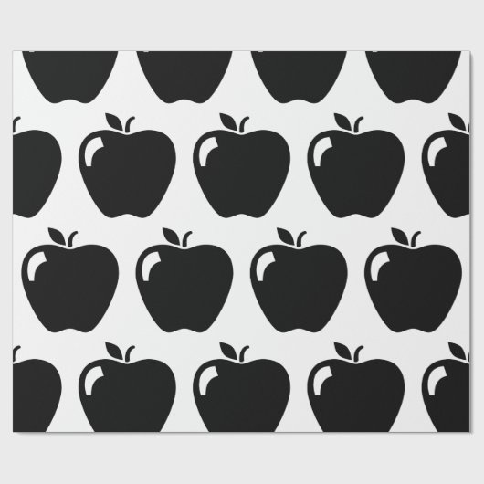 Apfelfarben CUSTOM HINTERGRUND Geschenkpapier (Flach)