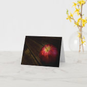 Apfelfoto Karte (Gelbe Blume)