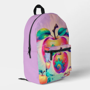 Apfelfrucht Bedruckter Rucksack