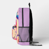 Apfelfrucht Bedruckter Rucksack (Rechts)