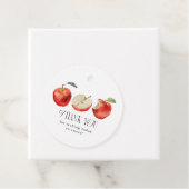 Apfelfrucht-Brautparty-Liebesmarken Geschenkanhänger (Beispiel)