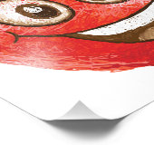 Apfelfrucht Fotodruck (Ecke)