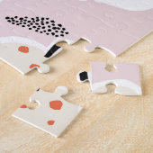 Apfelfrüchte, abstrakt, Sommermuster Puzzle (Seite)