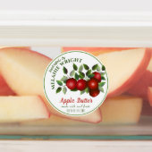 Apfelfruchtkonservierung Etiketten (Befestigt)