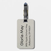 Apfelgarten-Nebengebäude Gepäckanhänger (Rückseite vertikal)