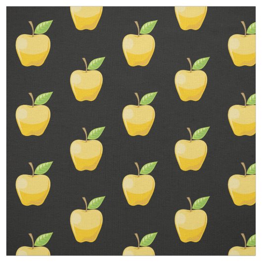 Apfelgelbes Muster Stoff (Muster)
