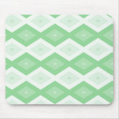 Apfelgrün-Diamantmuster Mousepad (Vorne)