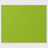 Apfelgrün einfarbig geschenkpapier (Flach)