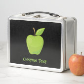 Apfelgrün Metall Brotdose (Beispiel)