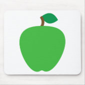Apfelgrün Mousepad (Vorne)